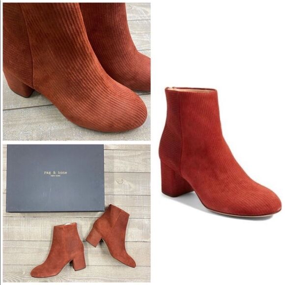Rag and Bone Drea Corduroy Bootie - Picture 1 of 6